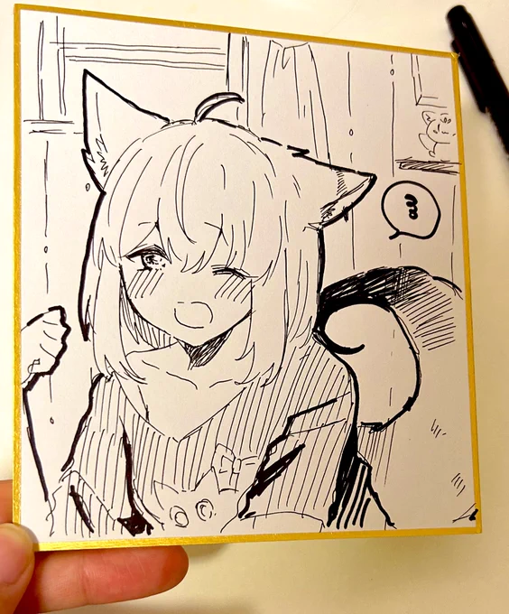 あとこれ 明日はリクエストのやつ描きます