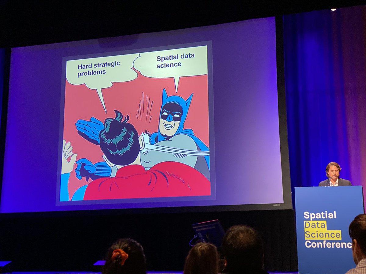 SDSC_Community's tweet photo. @corelogic @CARTO @AWS @comcast @DataByEcho @NCMNews @RipcoRealEstate 🔌🚗 Shifting gears at #SDSC23! Will Geary from @_GoRevel is here to electrify our understanding of EV rideshare services. We're discovering how Spatial Data Science can be used to build a rideshare from scratch! #GoElectric 🌿🛵 https://t.co/AJCGnV248T