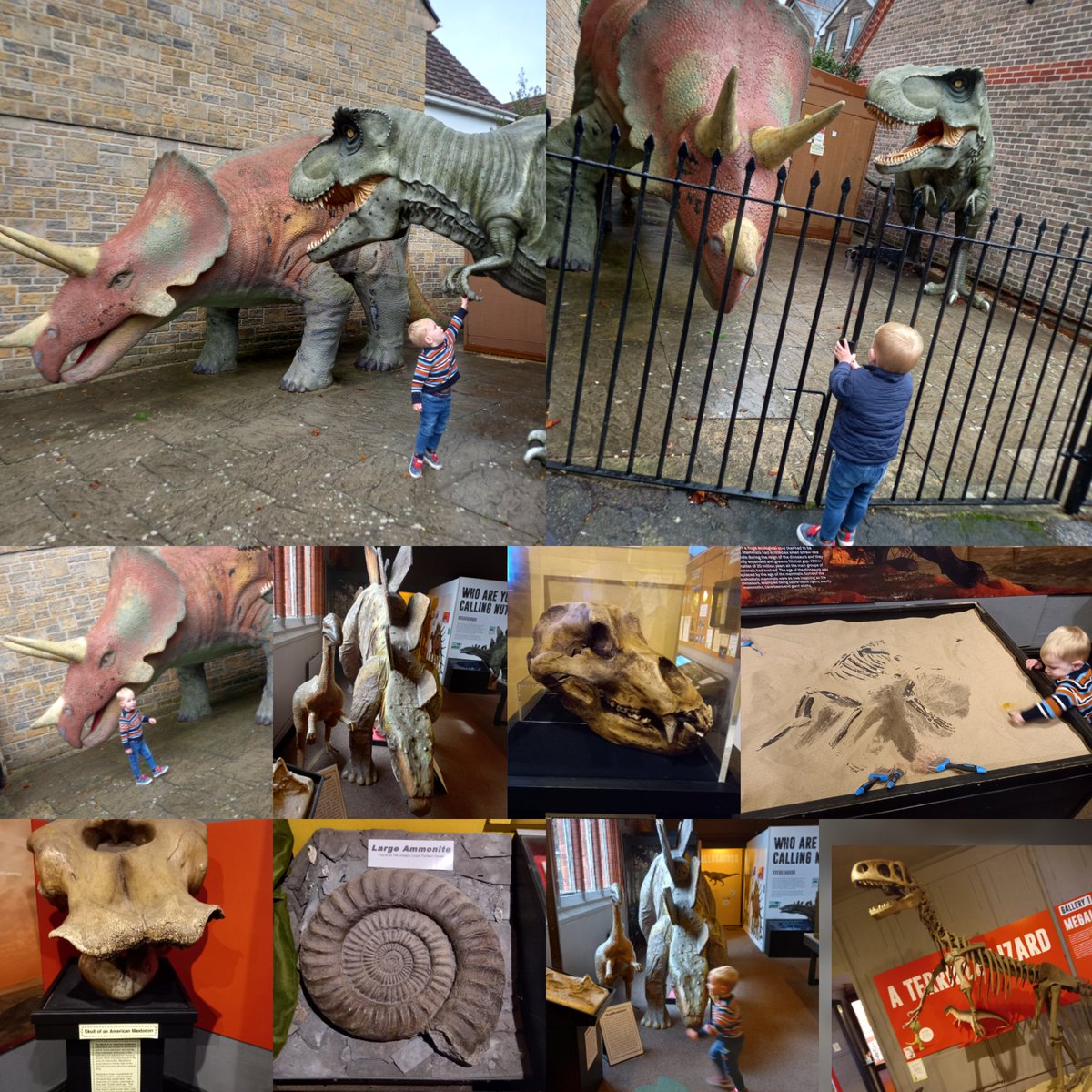 Another great day, first up was the Dinosaur Museum where George had lots of fun finding fossils and making friends with the dinosaurs. Followed by a visit to the interactive D-Day museum in Portland, a truly fantastic experience, well worth a visit.