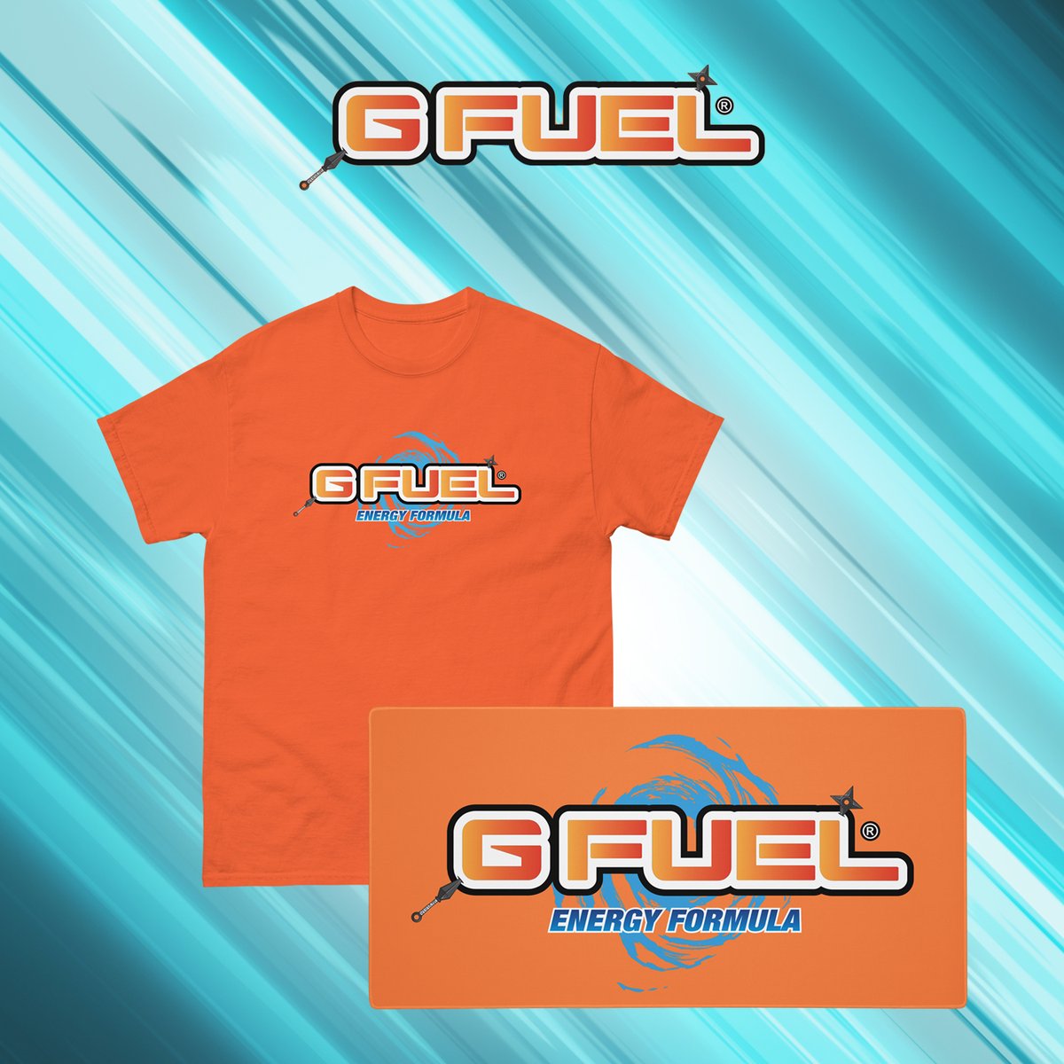 🧡 𝙍𝙏 + 𝙁𝙊𝙇𝙇𝙊𝙒 to win a #GFUEL '𝙊𝙍𝘼𝙉𝙂𝙀 𝘾𝙃𝘼𝙆𝙍𝘼' T-SHIRT or MOUSEPAD! 🥷 2 winners picked this weekend to celebrate the launch of these bad boyz! 🛒 𝙂𝙀𝙏 𝙔𝙊𝙐𝙍𝙎 : GFUEL.ly/orange-chakra-x