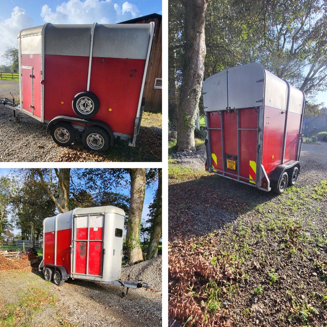 We are appealing for info after the horse box trailer pictured was stolen from Criccieth. It is believed to have been stolen sometime overnight between 17/10 and 18/10 from a property near the B4411. Anyone with info to contact us using reference number A166926.