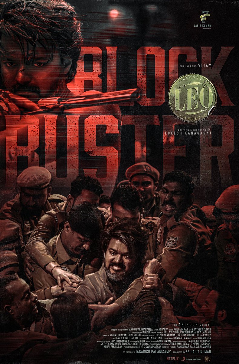 Cinetrak's tweet photo. ' @7screenstudio's #Leo has announced its arrival on its 'Opening day' as the film show massive trends globally and estimated to open at ₹140 Crore gross aprox which is not just Biggest Kollywood OD ever but also Highest Indian OD of 2023 ahead of 'Jawan'.

Stay tuned for Actuals tomorrow!