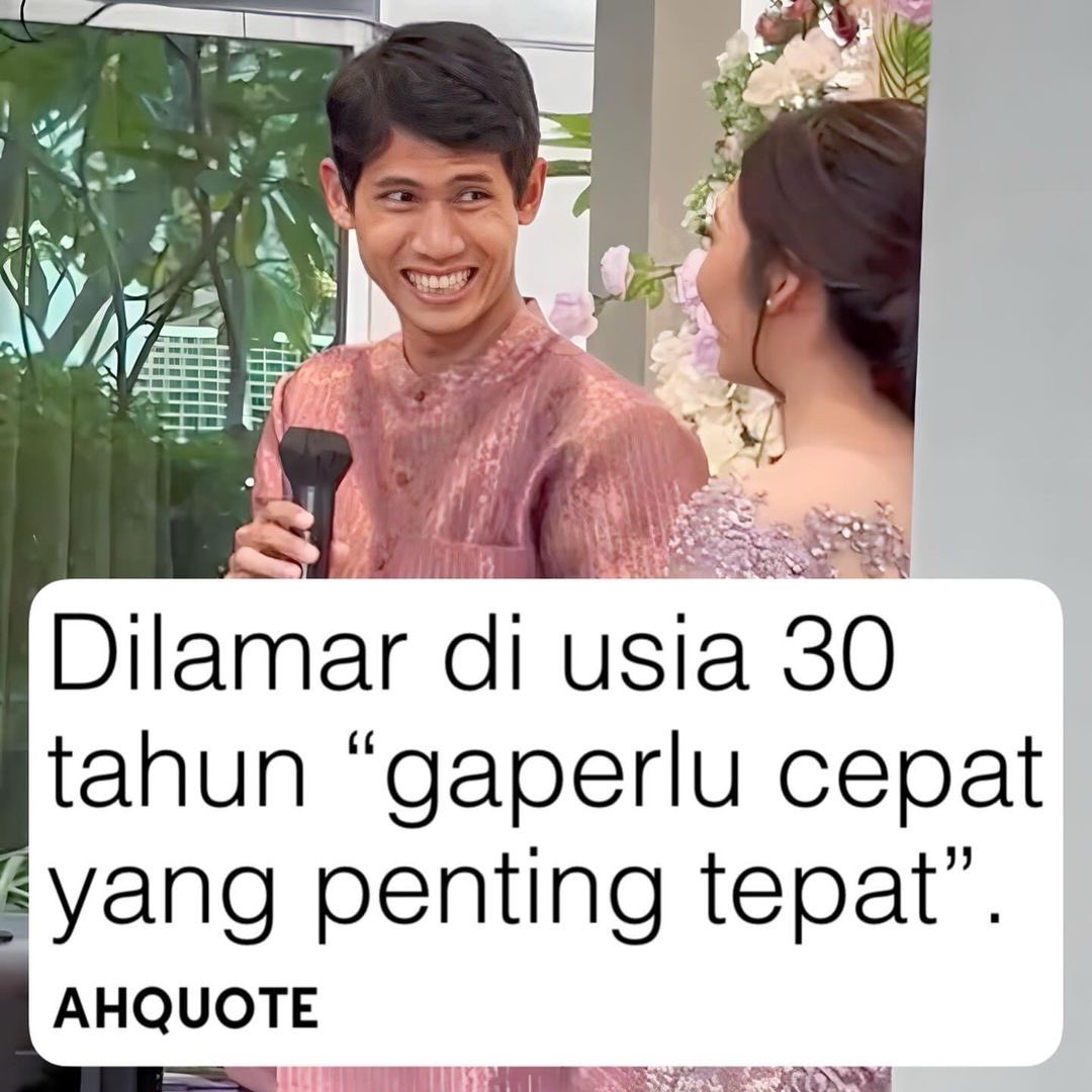 sosmedkeras's tweet photo. Untuk mendapatkan jodoh terbaik itu ga perlu cepat, yang penting tepat. 

 [tt/PutriAisya,S,Psi] https://t.co/NoAo6OeENK