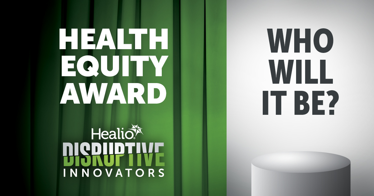 The Health Equity Award nominees include: @docskitchen, @drfolamay, @mattmc0714, @doctornikkid, @FITWITMD & @IssakaMD