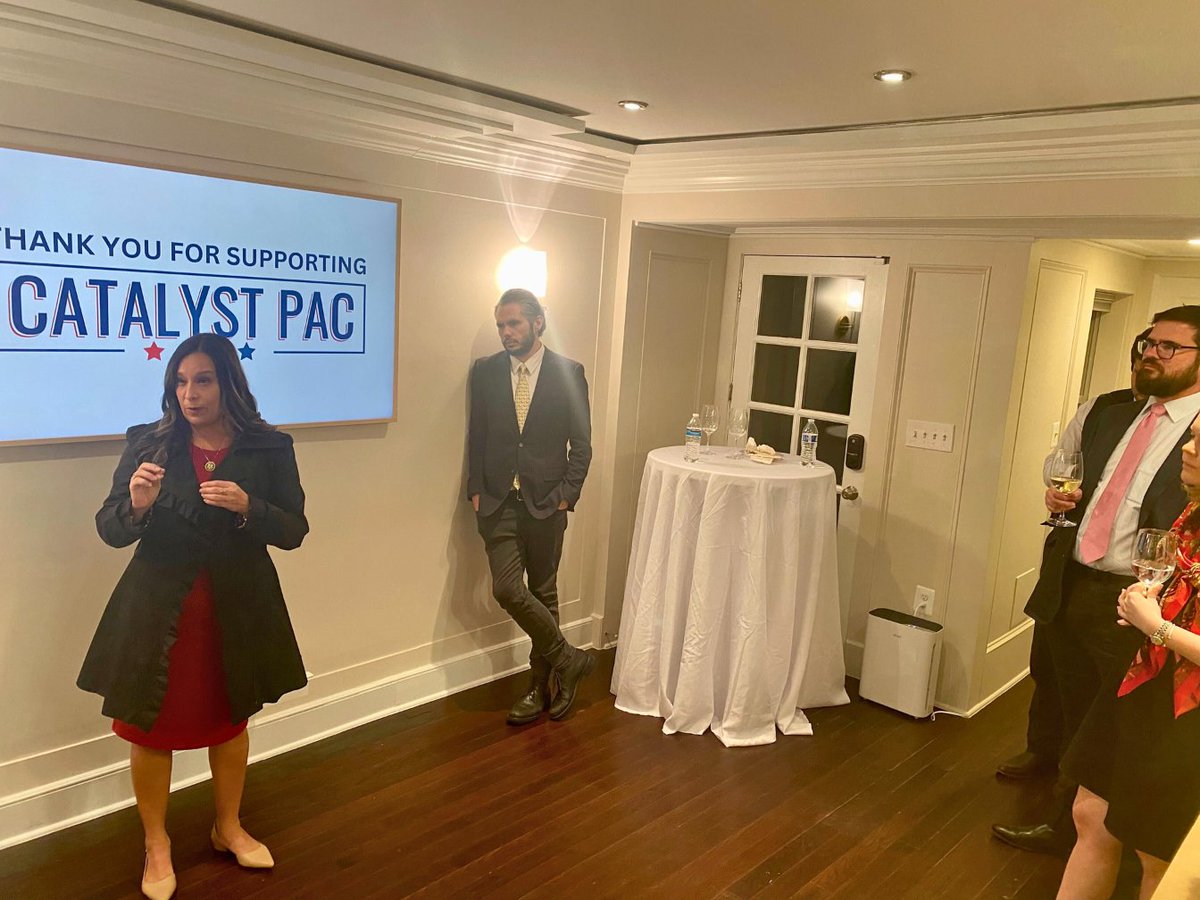 CatalystGOP's tweet photo. Thank you to those who joined for our first round of Congressional endorsements last night!  

One thing is clear: we NEED an expanded, pragmatic conservative majority in Congress! 🇺🇸👏@monica4congress @JohnJamesMI

Catalyst PAC leadership:
@LMart939 @RealJimmyKimmey @MatthewHoekstra @lm210 @Albydelphia