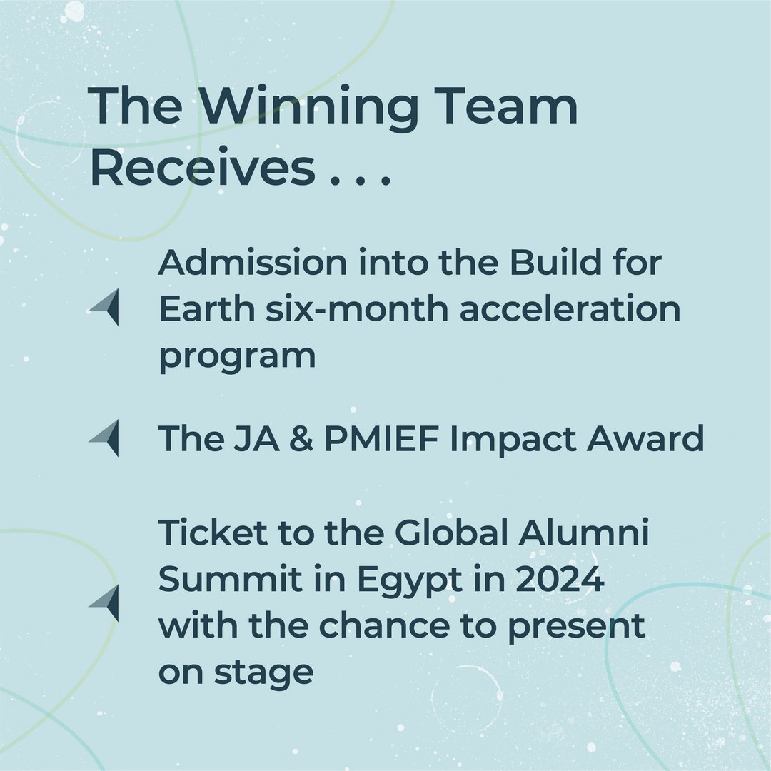 JAWorldwide's tweet image. JA alumni, are you ready to create real solutions to climate change? 🌍

Sign up for Hack for Earth, the official hackathon of the UN at COP28. Flex your entrepreneurial muscles and change the world. Register at jaworldwide.org/hack-for-earth.

#contest #hackforearth #ja #alumni