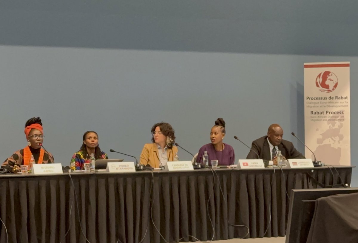 blessingabeng_'s tweet photo. Represented Nigeria at the @ICMPD #RabatProcess today at The Hague, Netherlands at the thematic meeting for Migration, Youth, and Development. I shared recommendations for policy to help empower more Young Innovators citing @paystack as one of the super stories with global impact https://t.co/4ynoAnSkZH