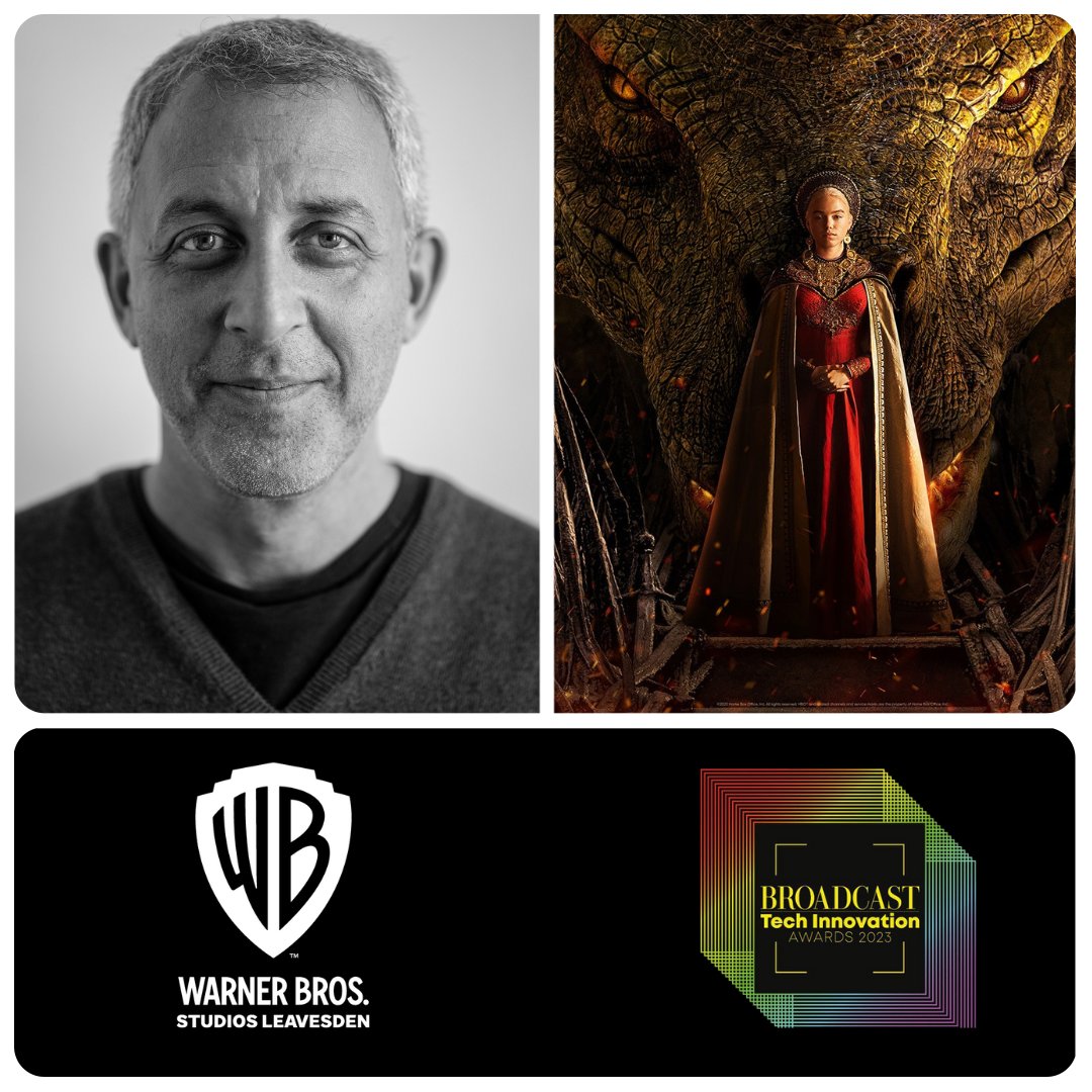 WBDeLaneLea's tweet photo. We're delighted to announce that our team have received two nominations at the 2023 @Broadcast_TECH Innovation Awards for their work on @HouseofDragon 🏆

#BTIA2023 #WBDLL https://t.co/5vtM5D9oD4