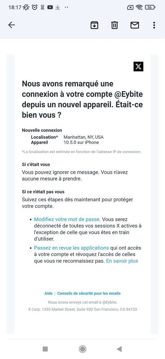 [RT en masse]

Mon compte principal <a href="/Eybite/">Hummiston</a> de 1567 abonnés a été hacké, mon adresse email et mot de passes on étés modifiés et j'ai été déconnecté, m'empechant de me reconnecter, je ne sais pas ce qu'il s'est passe mais ce que je sais c'est que j'ai perdu un compte