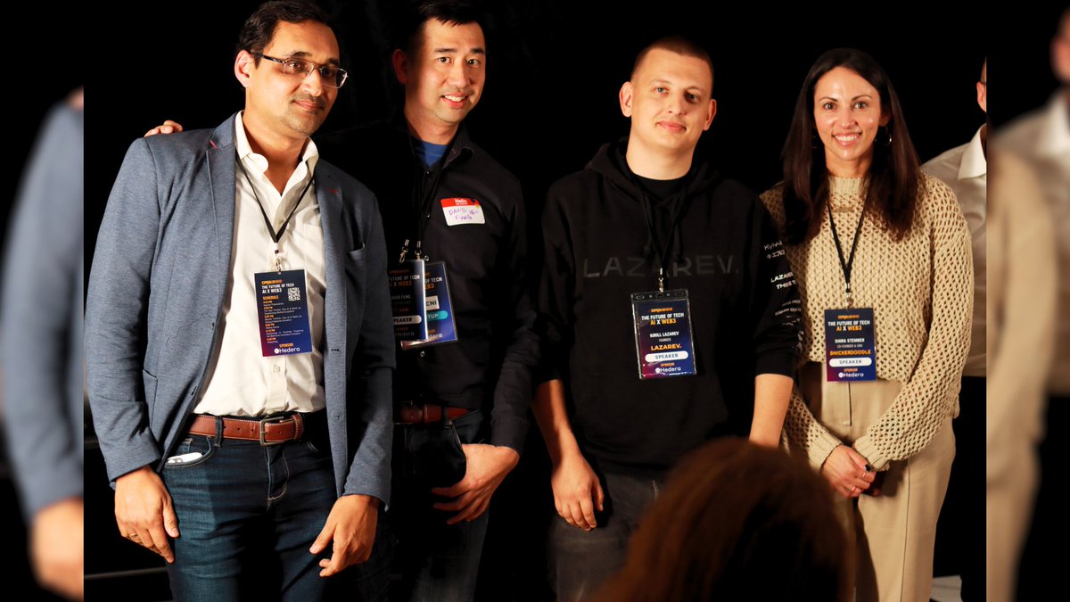 orbis86_x's tweet photo. (2/6) Session 1: The New Frontier - Transforming Startup Ecosystems
🔹 Kirill Lazarev (https://t.co/zlUgNhHiGs)
🔹@NFTfarming1 from @xenitravel,
🔹@Shira_LES from @YoSnickerdoodle,
🔹@PDeeB from @Virtualnessio,
🔹Moderator: @jmjustinmyers from @Barbarian_INK https://t.co/OSFduW8Owd