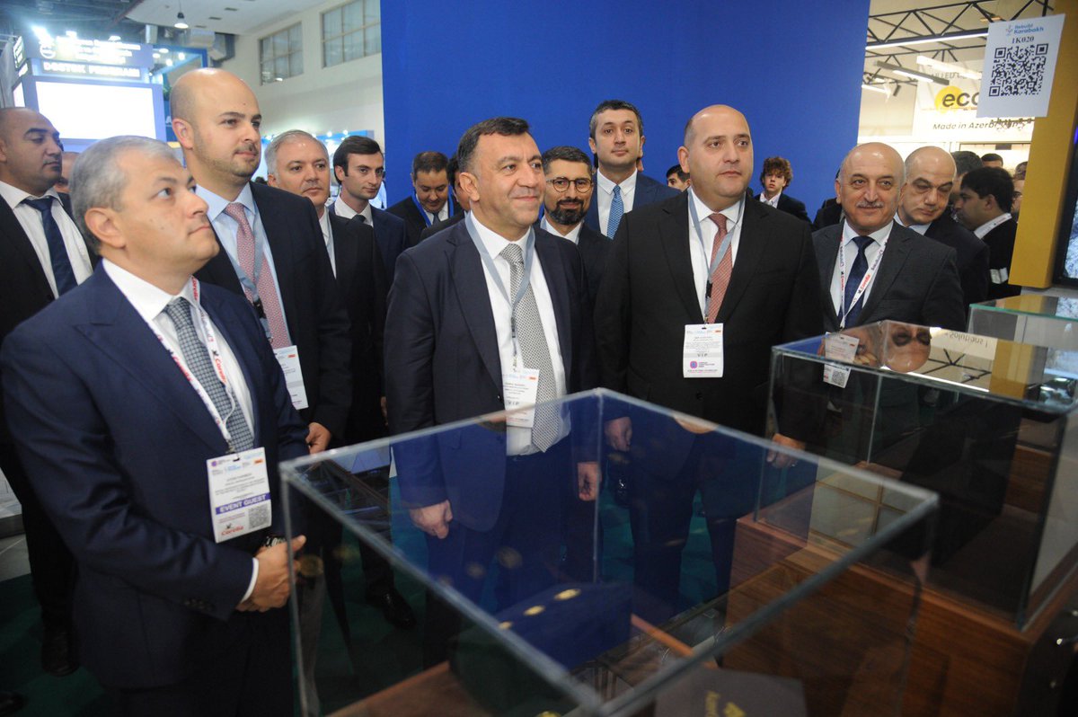 Seeing a new era of development in Karabakh and Eastern Zangezur gives us pride. The #RebuildKarabakh exhibition, which I attended today, once again convinced me that a great deal of work has been done to rebuild and revive this beautiful part of our country. (2/1)