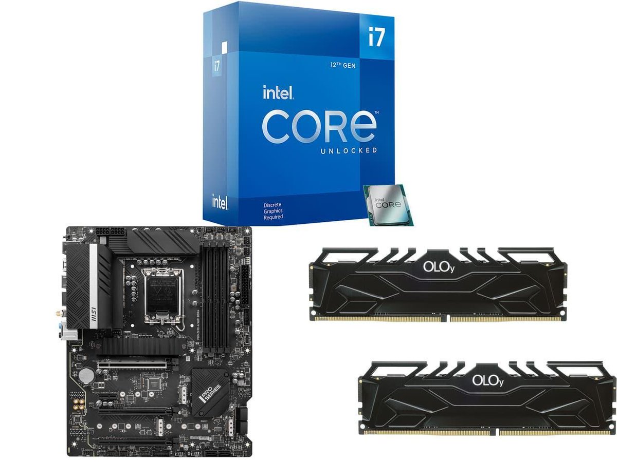ElectroDeals1's tweet image. 😮😮😮🔥🔥🔥🔥

#combodeal #only1percustomer 
Intel Core i7-12700KF CPU + MSI Pro Z690-A ATX MoBo + 16GB OLOy OWL 3200MHz RAM with $203.98 off, for $347! @Newegg 
click.linksynergy.com/deeplink?id=7X…