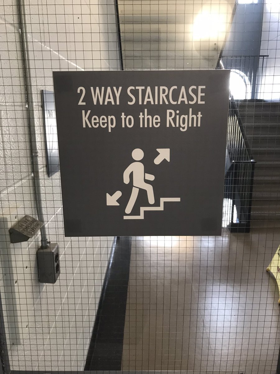 ProfessorLilly's tweet photo. Isn’t every staircase two-way? https://t.co/QFmheyzJow