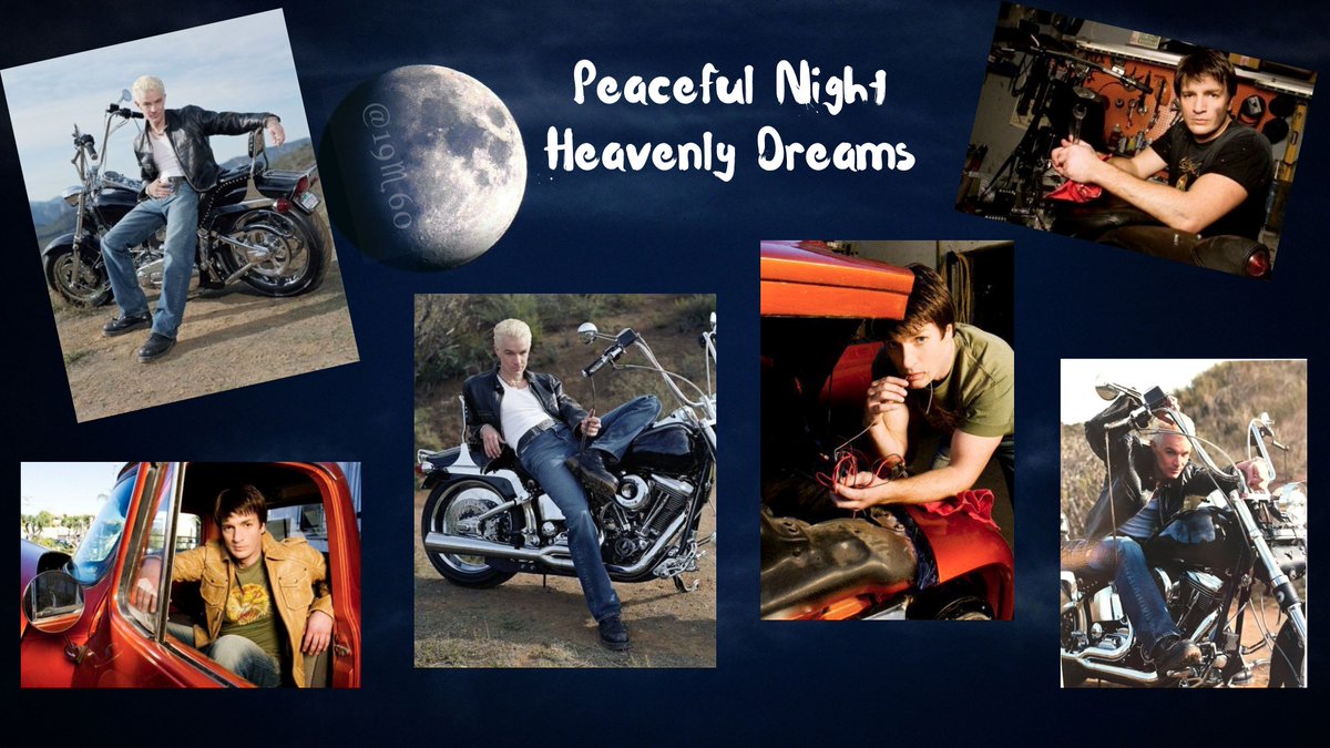 "Don't be pushed around by the fears in your mind... be led by the dreams in your heart.”😉
<a href="/castle_all/">GermanCastleFanClub4All</a> <a href="/br_ricke/">Bettina🎬R.</a> <a href="/Chrissychatt/">Christine</a> <a href="/Kranich65/">Evelin M.</a> <a href="/KerstinDrefs/">Kerstin</a> <a href="/Elli_2305/">Elli</a> <a href="/jamie_marsters/">James Marsters News➕</a> <a href="/pocs80/">Jutta Streicher 🕊️</a> <a href="/ringleader1010/">Arlene Sheen</a> <a href="/anysogo/">ANA MARÍA SOGO</a>
I wish all #NathanFillion and #JamesMarsters fans a good night.🤗🥱