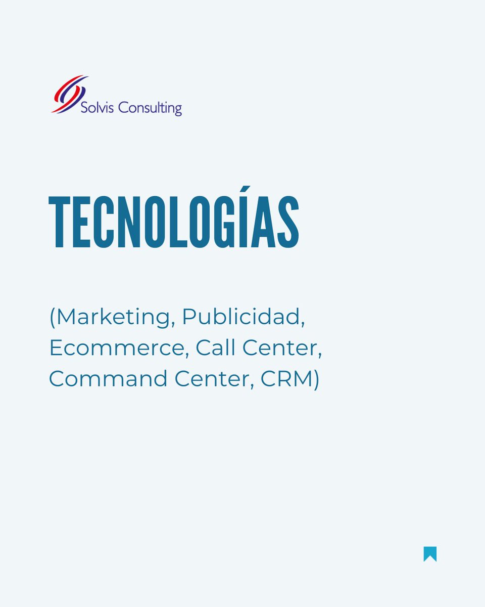 solvis's tweet photo. Nuestro Chief Strategist @jesus_hoyos nos explica cada un de las 6 capas del Ecosistema de Customer Engagement en el siguiente blog: https://t.co/ZQWL6h660g

#Solvis #EcosistemadelCustomerEngagement #CustomerEngagement https://t.co/skOi4sjBI0