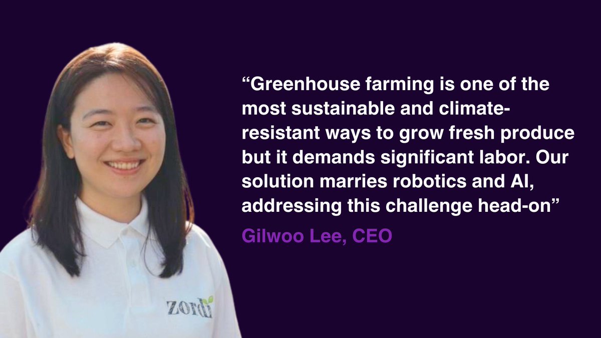 .<a href="/zordifarm/">Zordi</a> is building autonomous greenhouses using robots and AI and we are thrilled to partner with them!