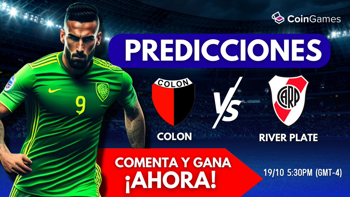 Escuela_Cripto's tweet photo. Demuestra tu habilidad en pronósticos deportivos y gana grandes recompensas 🎉

 ¡Ve directamente a: https://t.co/ZRwXzsSPjq

 Y participa ¡AHORA mismo! 🏆⚽

 #ApuestasDeportivas #GanaPremios https://t.co/zSrqg0FNV7