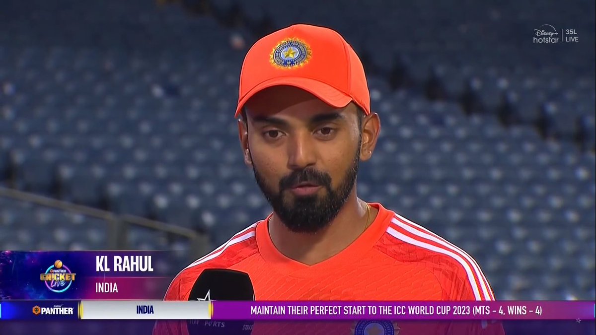 KL Rahul said, "I denied single to Virat Kohli, he said it would be bad if you won't take singles, people will think I'm playing for personal milestone. But I said we are comfortably winning, you complete your century".