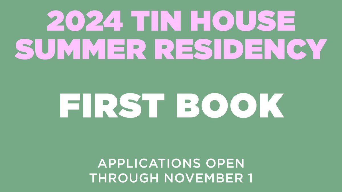 mccormack_wc's tweet photo. Our First Book Residency is open to debut writers who have not published a full-length book. Residents may stay for any length of time in August 2024 &amp; bring partners/family. App fee waivers are available. https://t.co/cgX7e6rvpq https://t.co/dH2IIKmbKR
