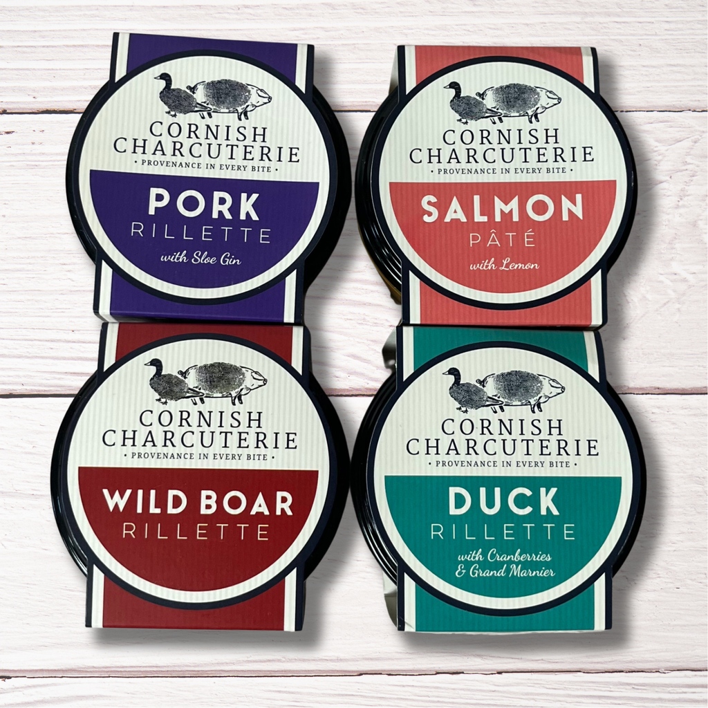 New Pâtés have arrived 😍

We have added these 4 amazing pâtés from The Cornish Charcuterie Company to go with our range of cheeses 🧀

They are now available to order straight away from the link below 👇🏻

cornishcheese.co.uk/collections/ch…