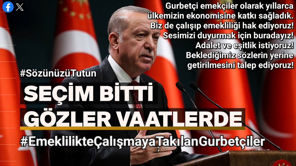 aynurdmg's tweet photo. @isikhanvedat #EmeklilikteÇalışmayaTakılanGurbetçiler icraat bekliyor!
@RTErdogan @dbdevletbahceli @Mustafa_Destici @ErbakanFatih @Akparti @MHP_Bilgi
@U_I_D
@AKPartiYSKM
@ademtaflan55
@_cevdetyilmaz
@isikhanvedat
@SirakayaZafer
@meryemgoka
@oucuncu
@mvaliyuksel42
@toprak_av
@KoksalKus1 https://t.co/yZ9AKgpxHb