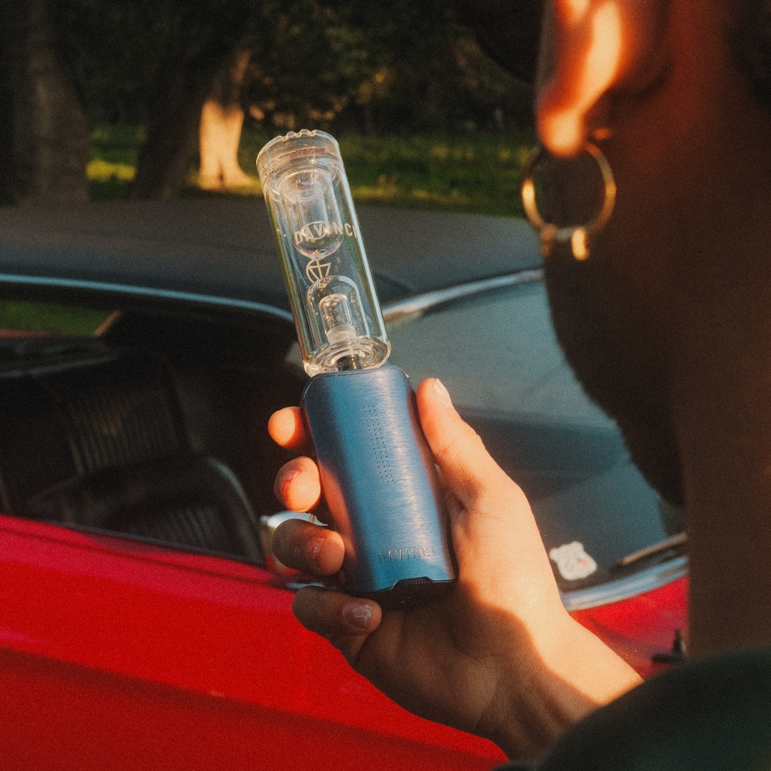 Game changer. 
The Hydrotube cools down vapor with its elongated path, plus it’s spill proof so you can confidently throw it in your bag and go.
