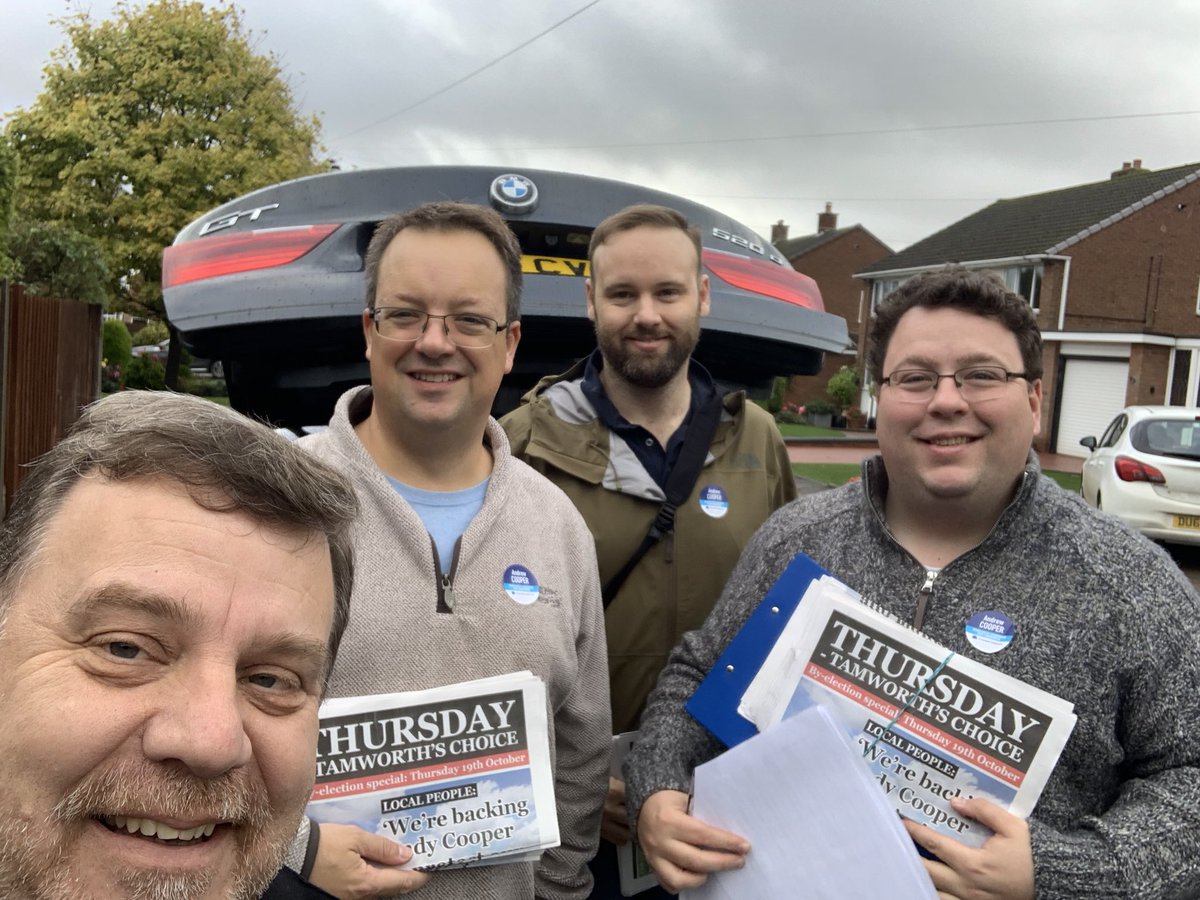MrAndy_Carter's tweet image. 🗳️ Great to stop off in #Tamworth earlier on the way back to #Warrington to help #AndrewCooper in the by-election.  Great campaigner who would make a great MP too!