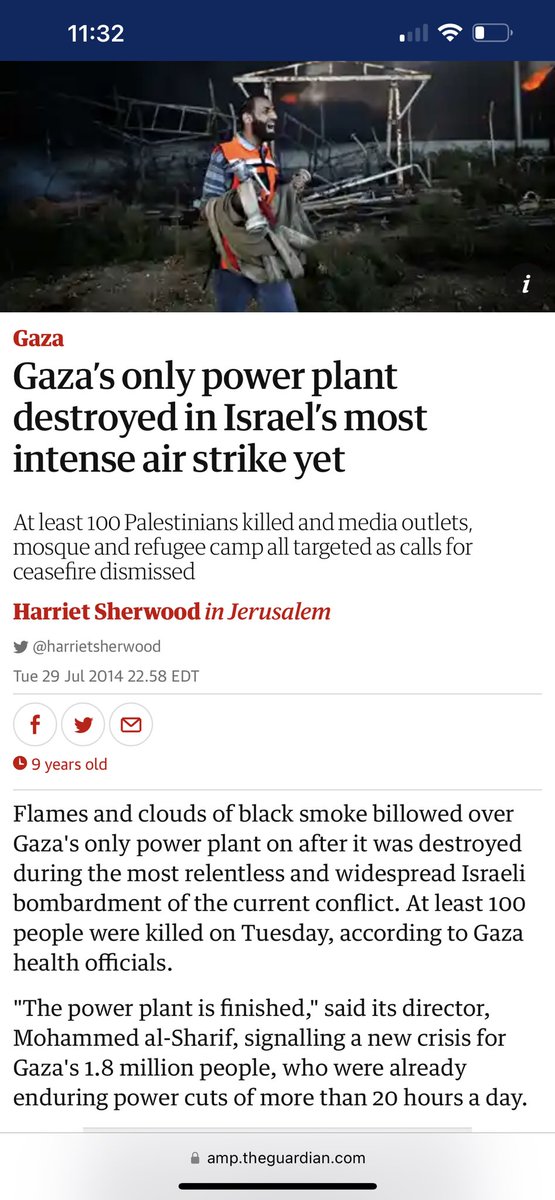 Morgayze's tweet photo. Israel has been cruel to Palestinians for years with the support of countries who should know better. 
Israel controls the water rights all the way to the Mediterranean. Palestinians can’t even dig wells without permission from Israel. Even gathering rain water is illegal without permission.

Israel also bombed Gaza’s only power plant in 2014 & made them dependent on them for power. Gaza, West Bank & East Jerusalem pay Israel expensively for less than 8 hours of power per day.