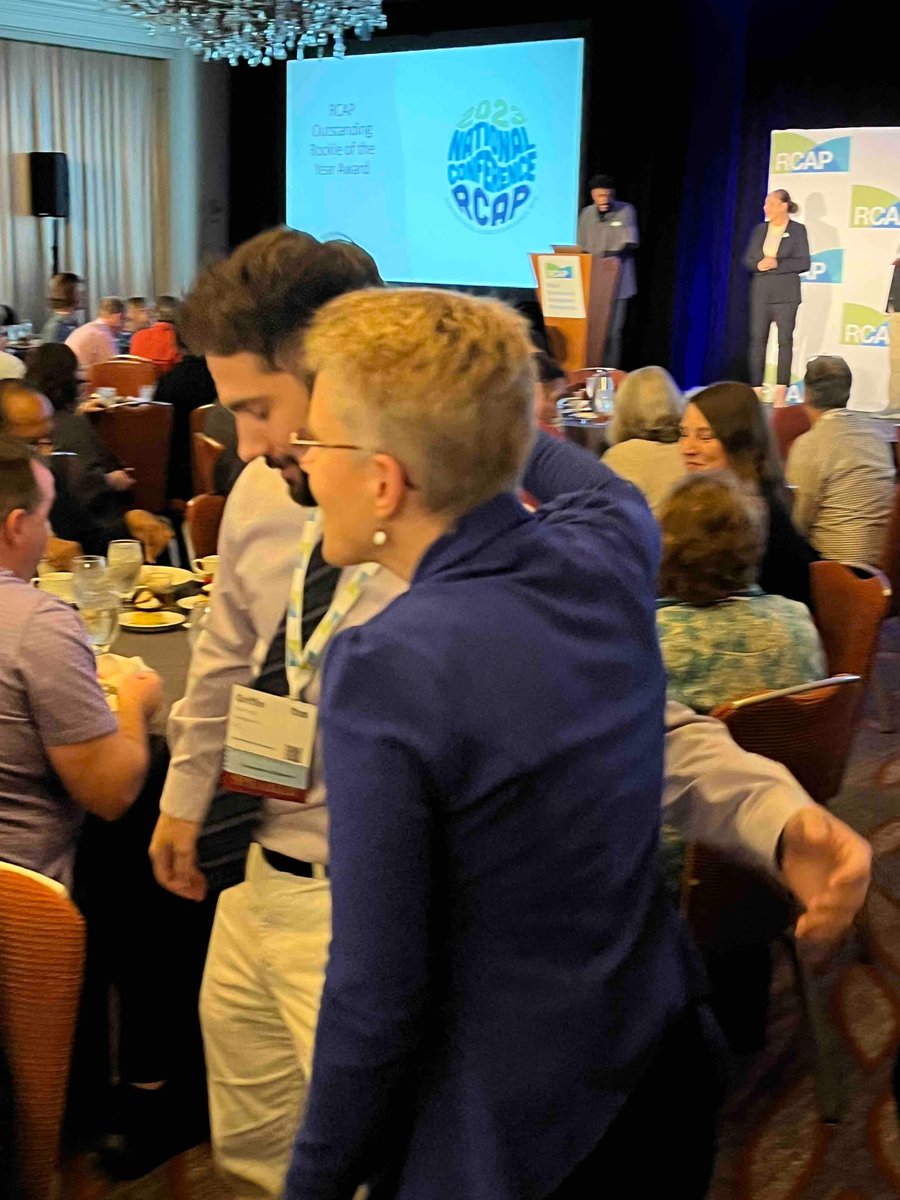 CommunitiesU's tweet photo. Griffin Todd winner of the #RCAP Pillar Award.  Congratulations and well deserved Griffin! https://t.co/GJuqIdvBi1
