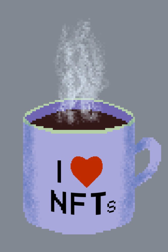 SoonMoonNFT's tweet photo. "Crypto mugs" FREE mint on #tezos , hurry up guys, 22 left 😊 

https://t.co/0BnJwipMAO…………       

#tezoscollector #tezosnft #freemintNFT #mintingnow #FreeNFT #pixelartwork #Pixelart #digitalart https://t.co/GGBxopgfQc
