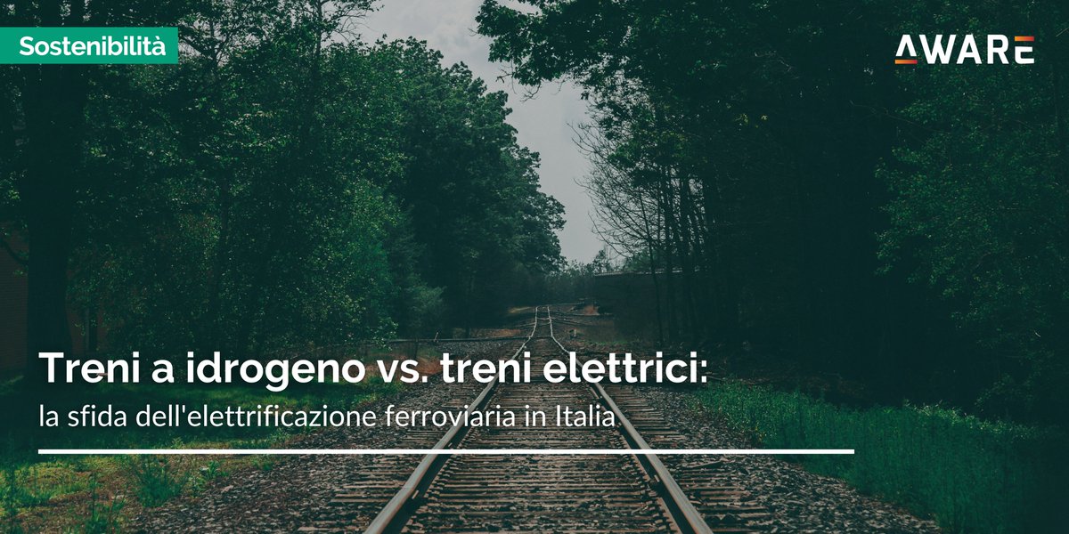 🚄 Treni a idrogeno o treni elettrici? La sfida per il futuro dei trasporti in Italia è aperta!
Qual è la scelta migliore per una #mobilità sostenibile?

Ne parliamo nel nostro nuovo articolo: 
awarethinktank.it/treni-a-idroge…