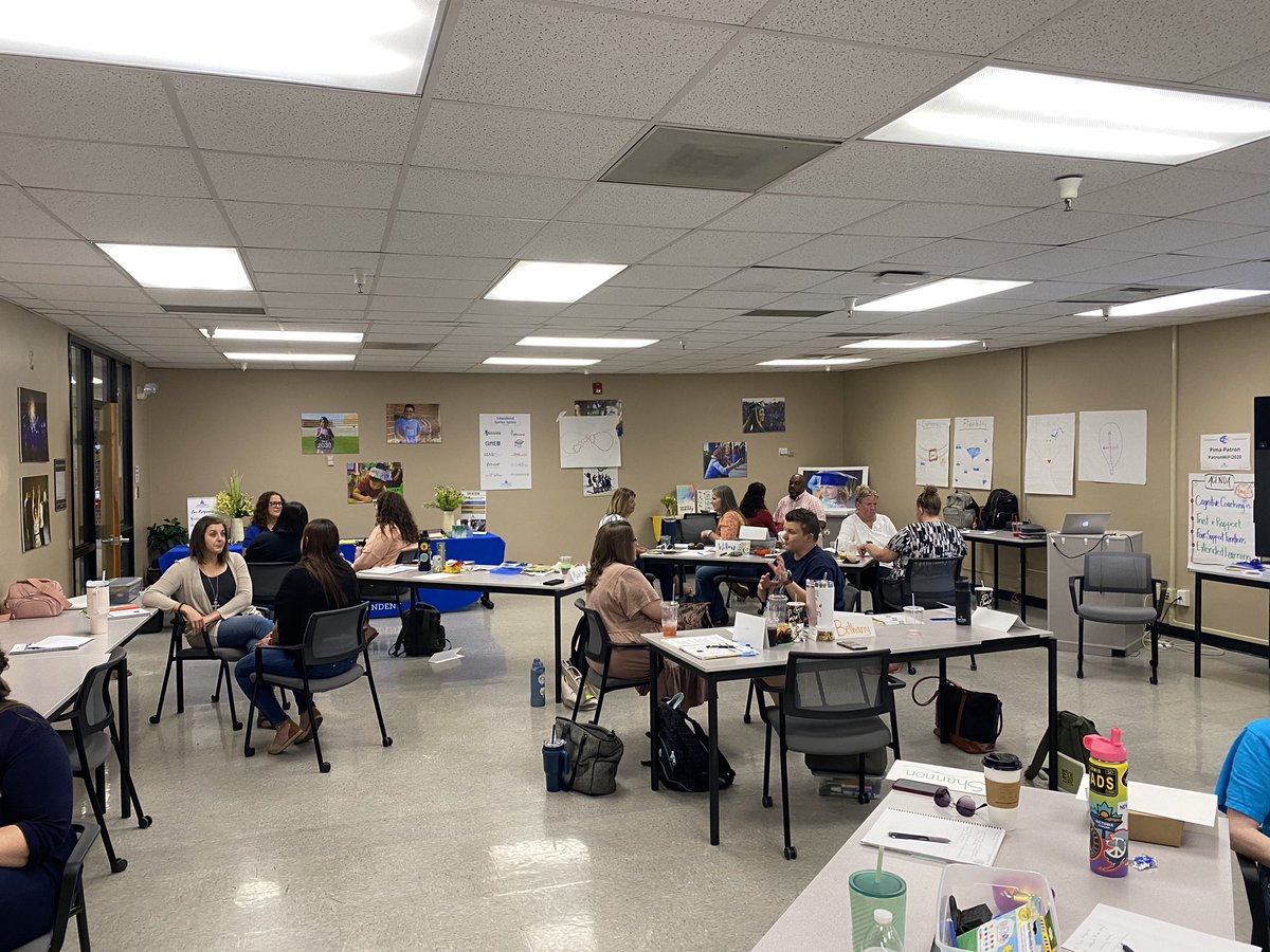PimaSchoolSup's tweet photo. It was a privilege to have Cognitive Coaching in the house this week! We ❤️ this partnership with @azk12 and our talented presenter @BouleyMary! #PCSSpd #CognitiveCoaching @thesuperteacher @PimaGiftED https://t.co/tKeBKDKR5i