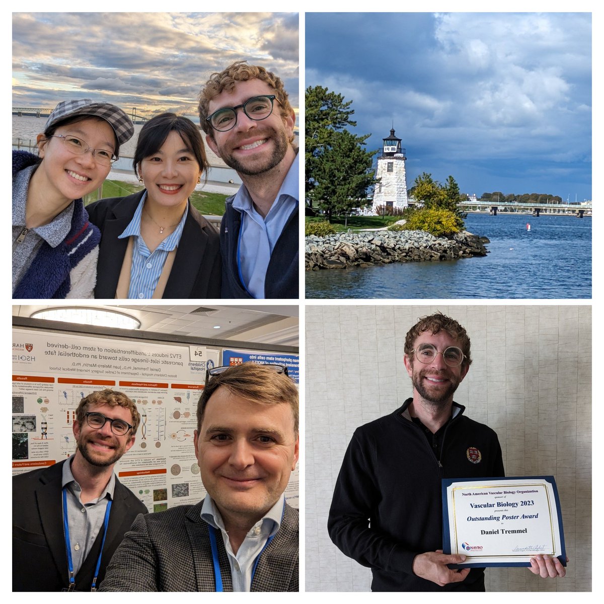 Great time at #NAVBO2023 @vascularbiology (also my first vascular biology meeting!) Surprised & honored to have won an award for my poster presentation! Heading back to lab with new ideas after many fantastic presentations and conversations! Thanks everyone for a great meeting