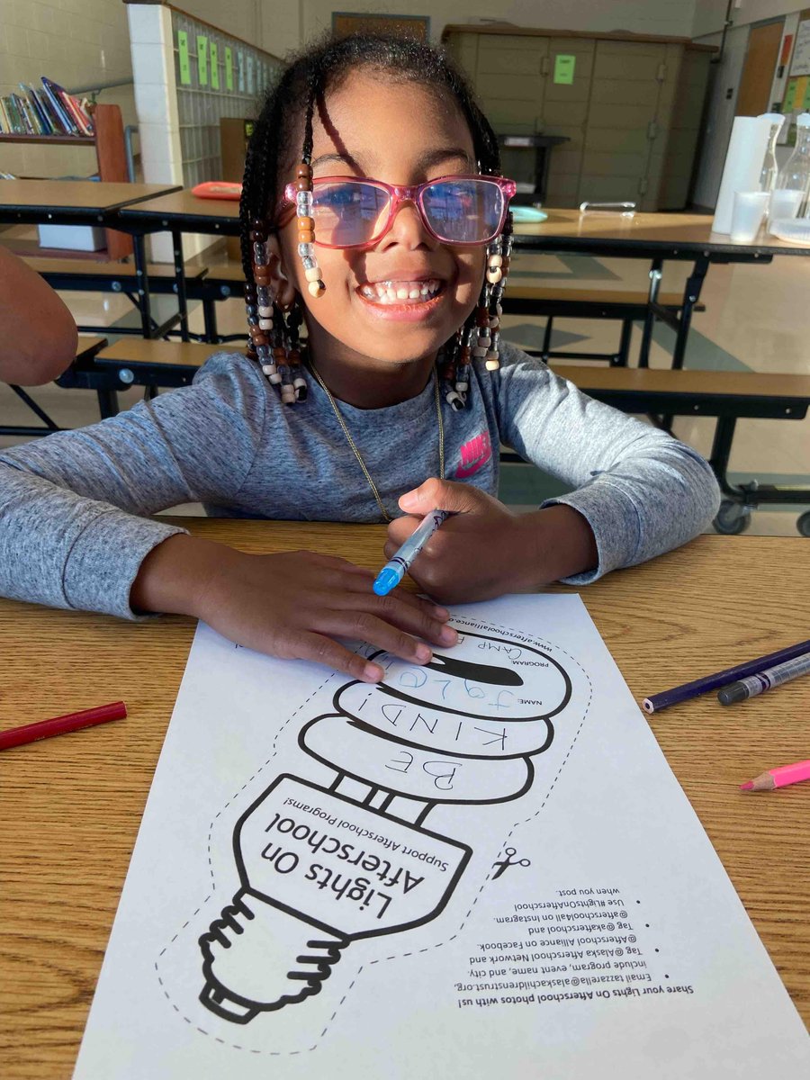 CampFireAK's tweet photo. Yesterday we held our Lights on Afterschool events at each site! We can’t wait to share more photos from all the fun times we had celebrating our programs. https://t.co/TyVpXzNSha