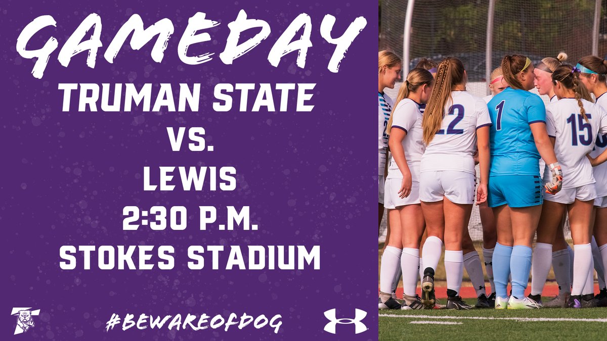 ⚽️ Gameday! ⚽️ @TrumanWS vs. Lewis ⏰ 2:30 p.m. 📍 Stokes Stadium 📺 glvcsn.com/truman/ 📊 trumanbulldogs.com/sidearmstats/w…