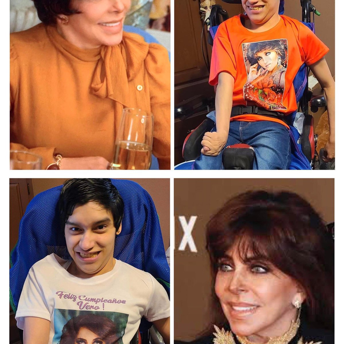 Feliz cumpleaños mi preciosa <a href="/vrocastroficial/">Verónica Castro</a> K hoy le passes bien, k dois me la conserva muchos años.. xk yo quiero a vero x muchos años ,la adoro mucho y la mando mil bendiciones y mil besos y abrazos