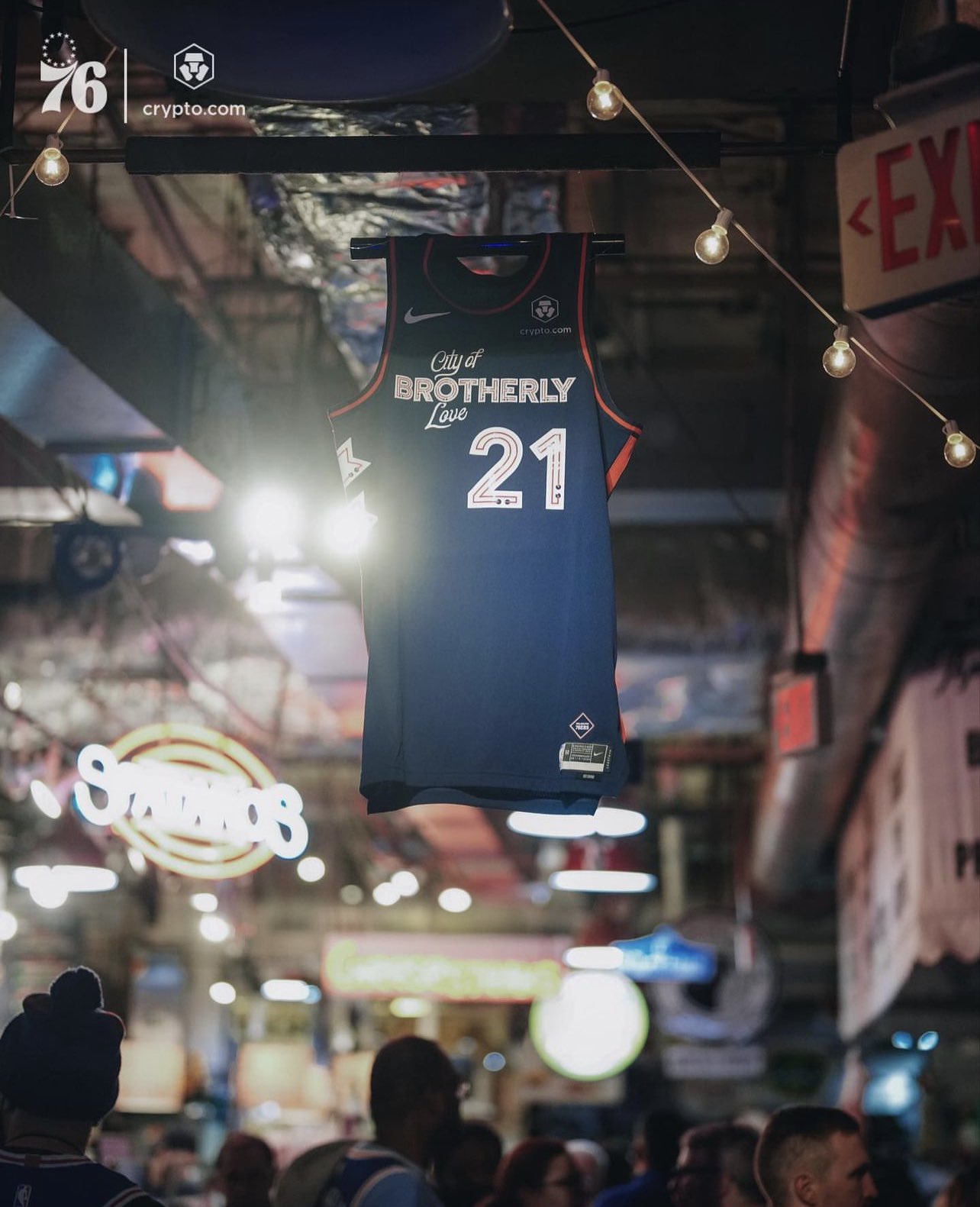 2023 Sixers City Edition Jerseys (Reading Terminal Theme) tweet link in  post : r/sixers
