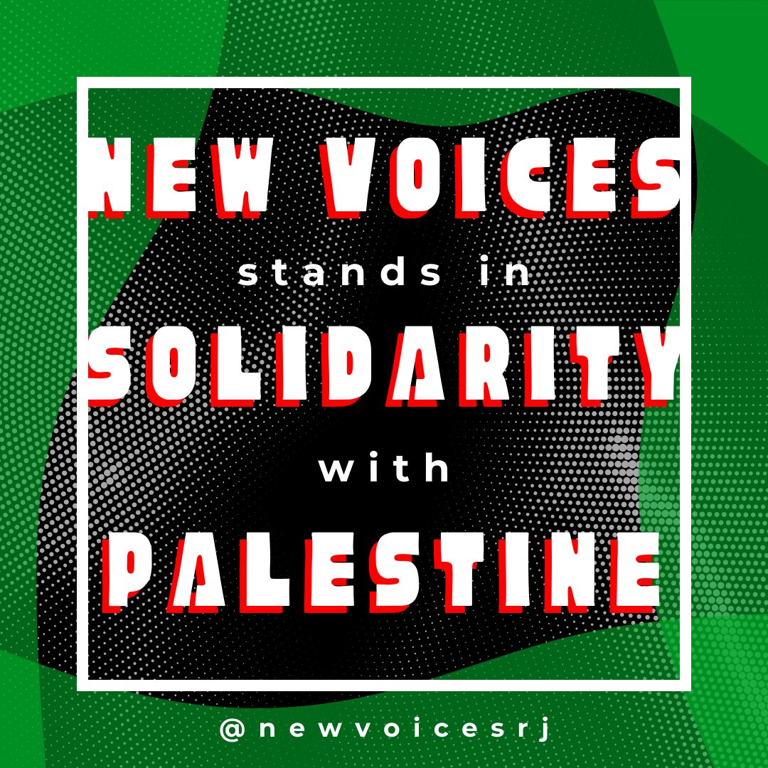 New Voices stands in solidarity with Palestine! Please read our full statement at ow.ly/I8gI50PYHN8