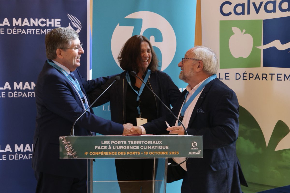 #MOBILITE ⚓ Charte de coopération des départements maritimes normands
La Seine-Maritime, la Manche et le Calvados oeuvrent ensemble sur la politique plaisance et pêche, la transition écologique des activités maritimes et portuaires et l’adaptation face au recul du trait de côte.