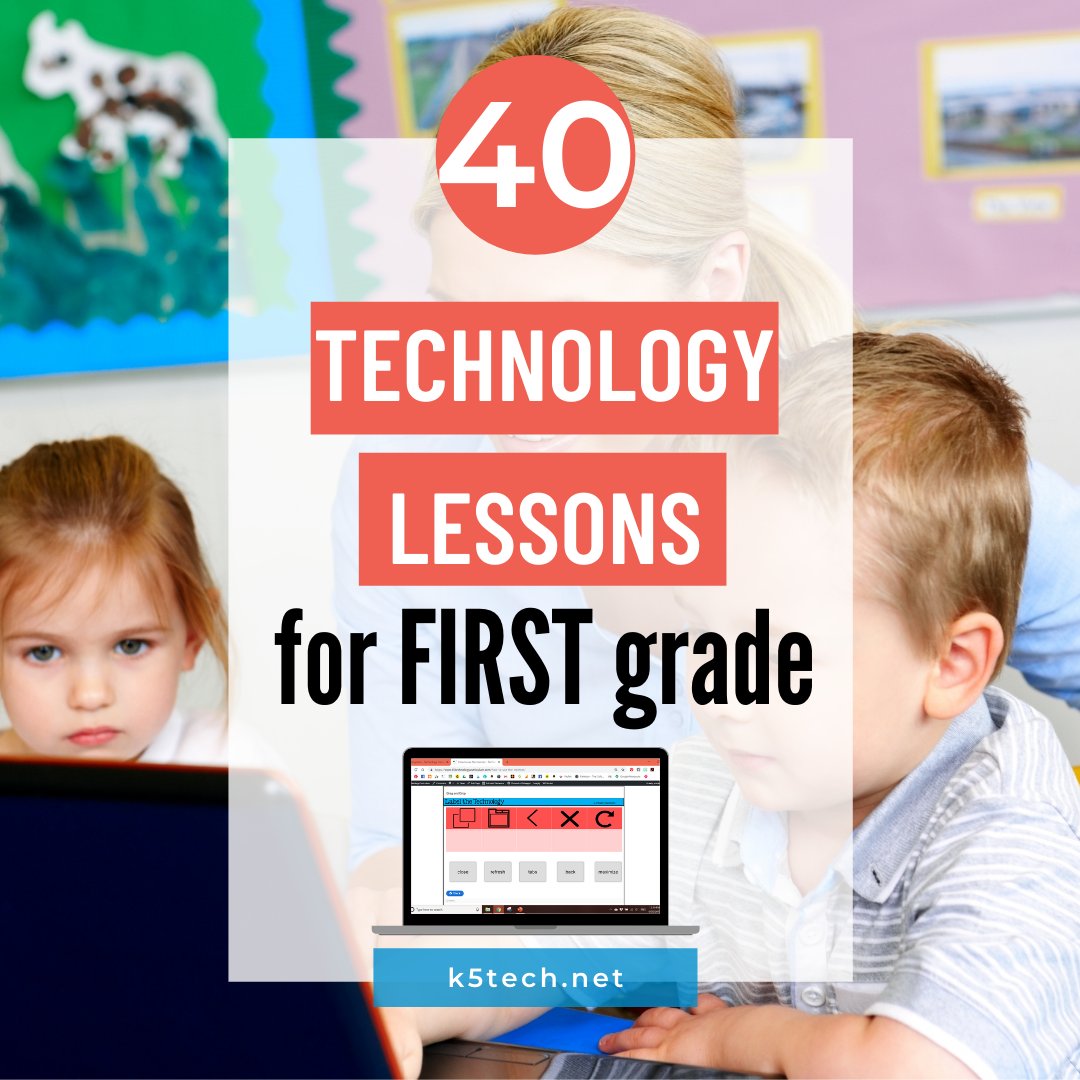 BrittanyWTweets's tweet image. Elementary Technology Lessons at K5tech.net #iteachtech #computerlab