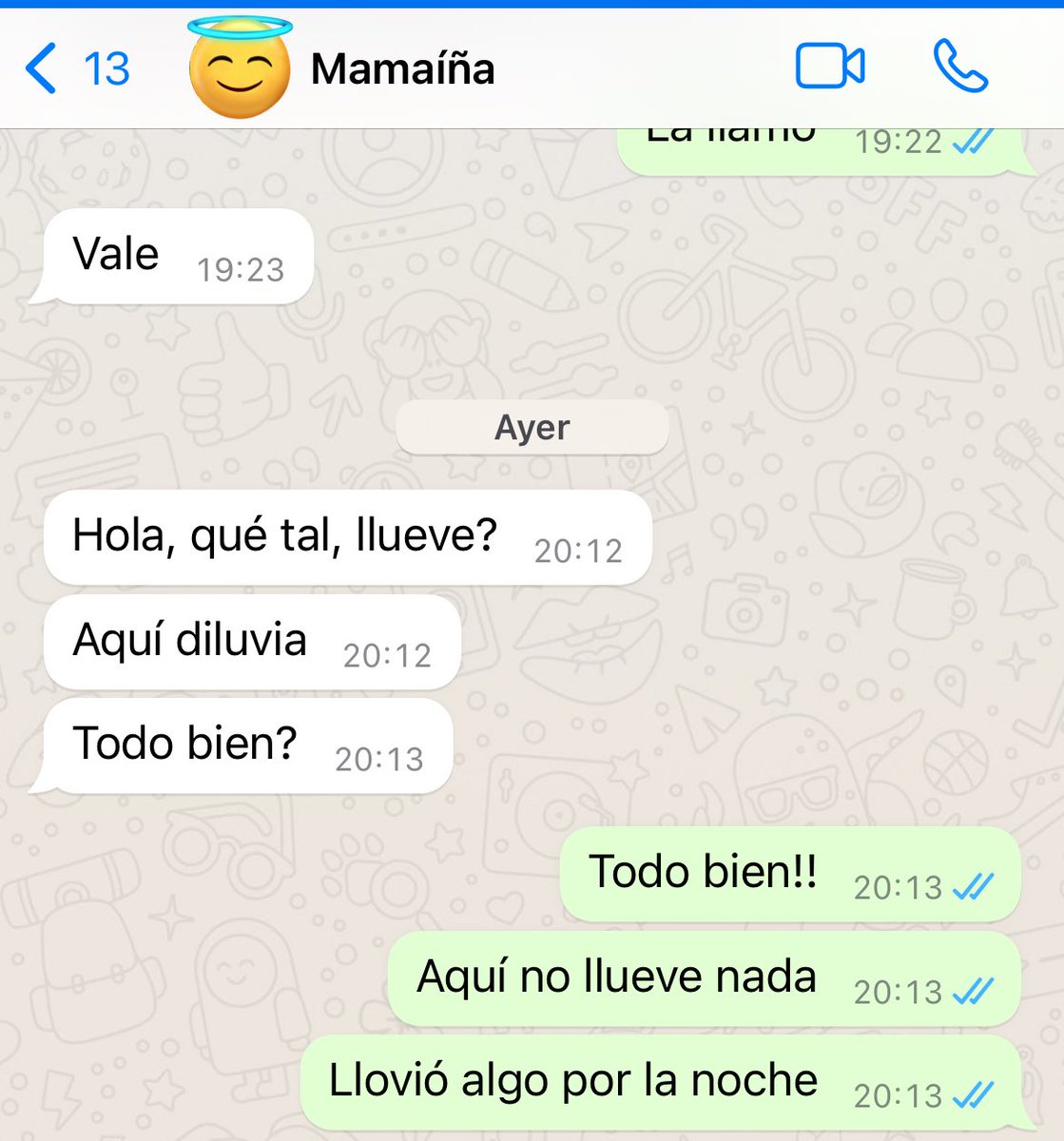 Sarasiva_'s tweet photo. ¿Vuestros padres también tienen una obsesión real por el tiempo que hace en vuestra ciudad? https://t.co/QuxsOPeFIH