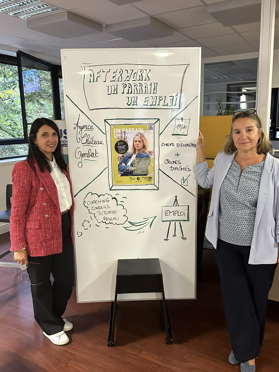 dmanuela6's tweet photo. #1Parrain1Emploi ➡️ Afterwork où #jeunes diplômés et #employeurs se rencontrent: conseils, échanges et parrainages à la clé - Allons plus loin ensemble 💪 #transmission #valorisation #AvecPôleEmploi https://t.co/BkmVbVh6pr