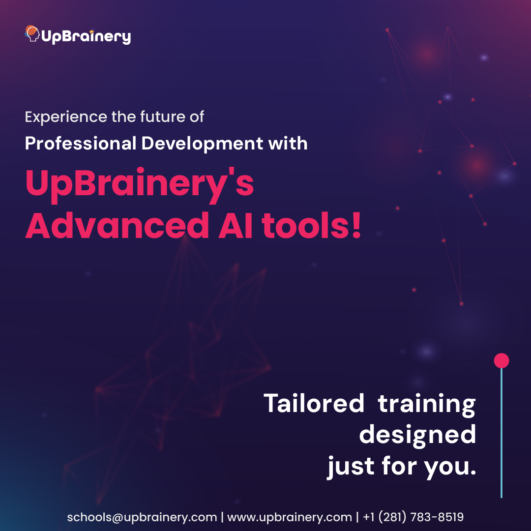 UpBrainery's tweet photo. Supercharge your professional development with UpBrainery's cuttingedge AI Coach! Access personalized guidance, constant support, and customized recommendations to elevate your skills and expertise in the industry. Discover the transformative impact of AI in nurturing your growth https://t.co/Jwpl0tPgAH