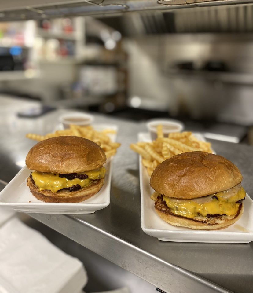 SMOKED SMASH BURGERS WITH CRINKLE CUT FRIES &amp; GRAVY
