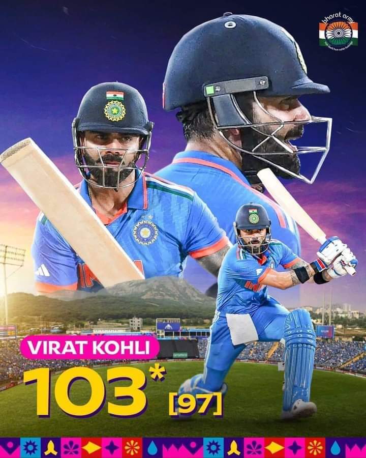 SachinTyagiRLD's tweet photo. #Chase_Master @imVkohli
Jeet Gaya India
Aage bhi Jeetega India https://t.co/jfNPBcZCmC