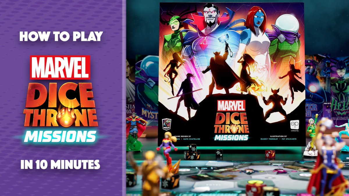 DiceThrone's tweet photo. Learn how to set up and play the new Co-Op in only 10 minutes 🔥🎲 
https://t.co/rEIcud0hsu https://t.co/e97MZpdcfr