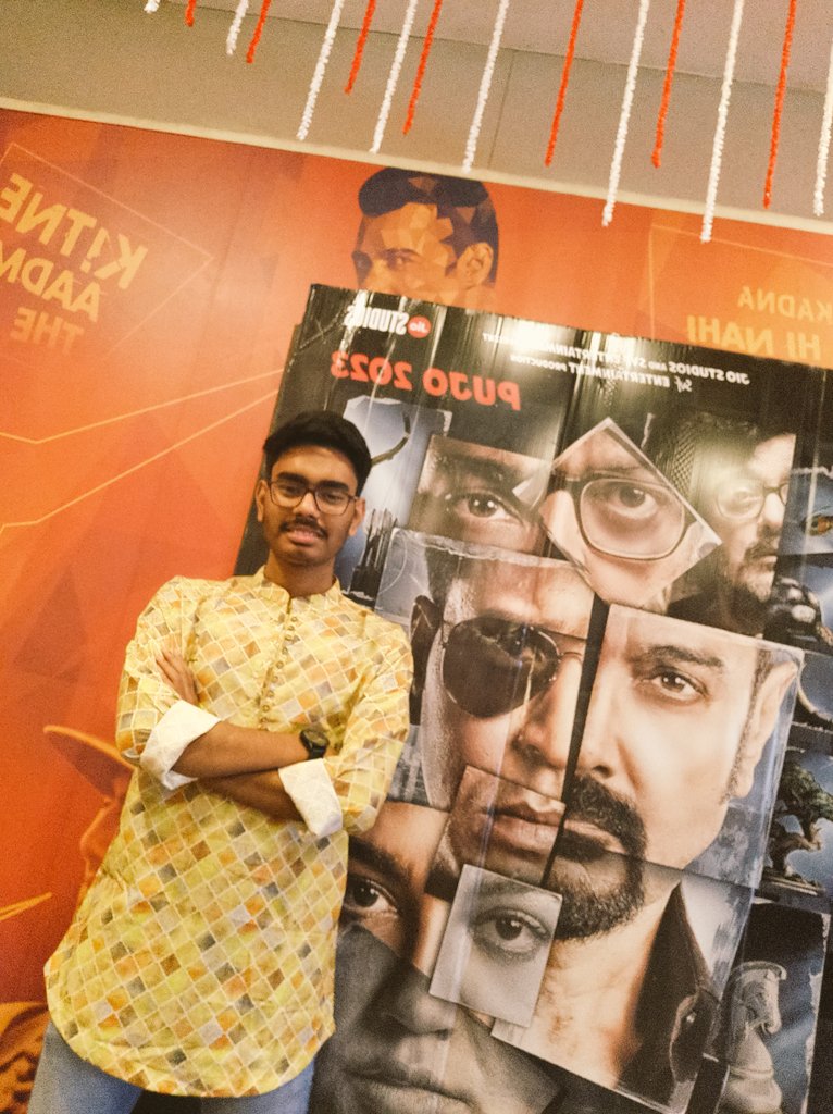 ssr_ers's tweet photo. @srijitspeaketh just sera laglo go💥💥 @AnirbanSpeaketh @prosenjitbumba chemistry 🧪 just awesome, puro jome gache❤️. Gaan gulo just CLASS 🤞. Cinematography darun 💥. Writing, dialogues, humour gulo just fatafati ❤️. Tobe thrill portion ta weak. OVERALL PUJO JOMJOMAT 💥💥. https://t.co/lV7lEy45hb