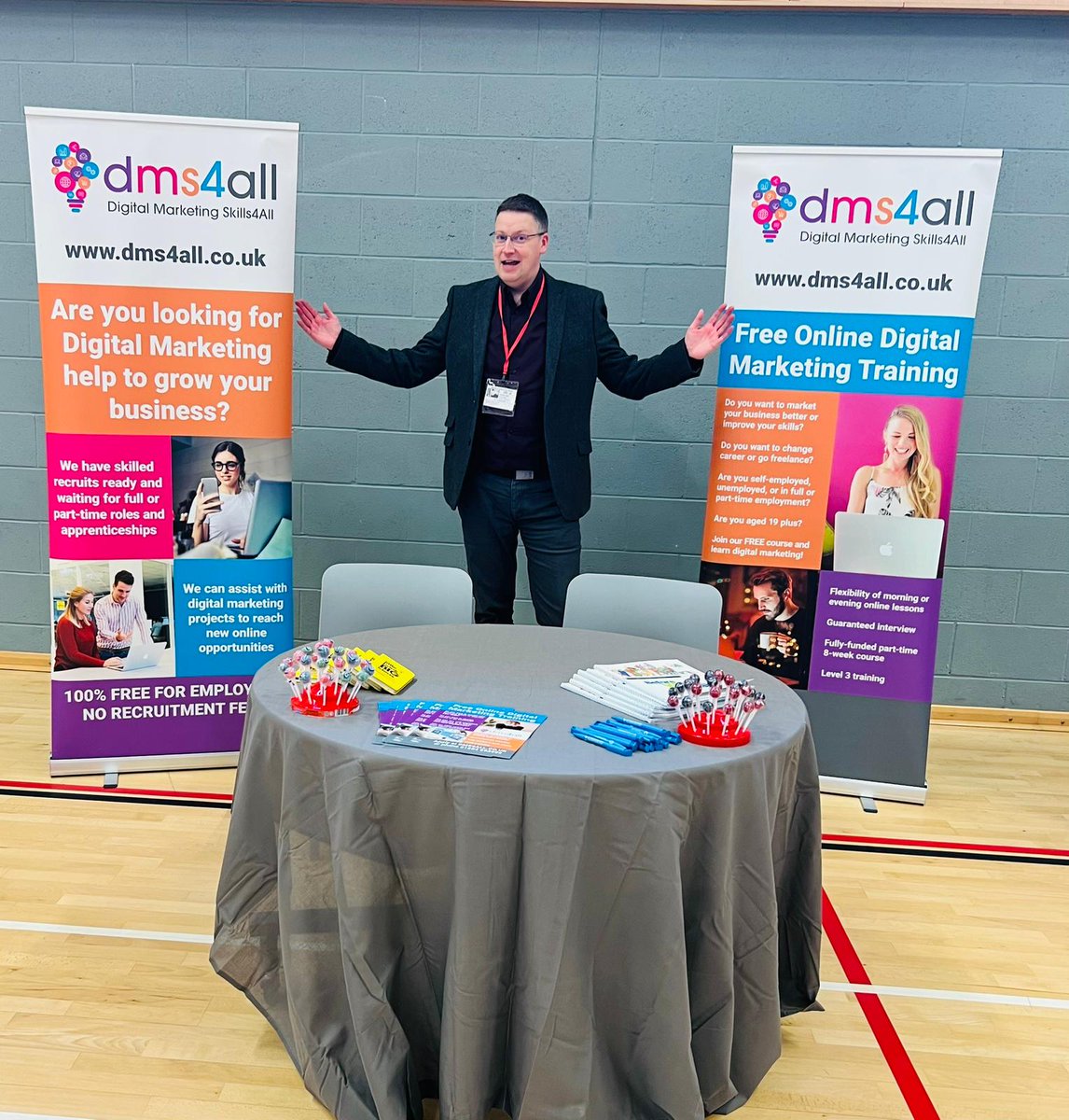 We were at <a href="/BCHS_uk/">Blackburn Central High School</a> today as part of their careers fair.