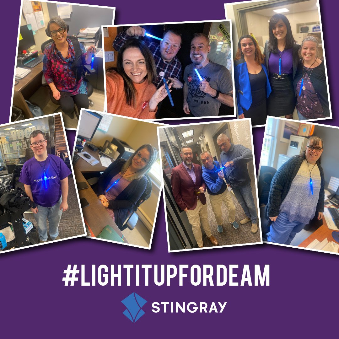 It's Disability Employment Awareness Month and today we light it up on the KRock. Shout out to P.A.T and all the wonderful individuals workin', volunteering and involved with this great organization. 

#lightitupforDEAM
@avalonemploy