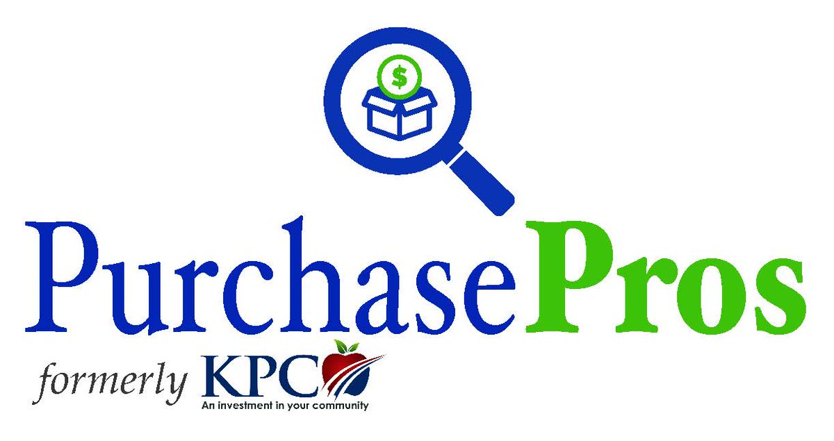 Last night, we unveiled our new logo &amp; name for our purchasing cooperative @KPC4me!  We are excited to expand our purchasing.  We are still the same people with the same service, giving you smarter purchasing made simple.  #PurchasePros Follow our new Twitter @purchase_pros